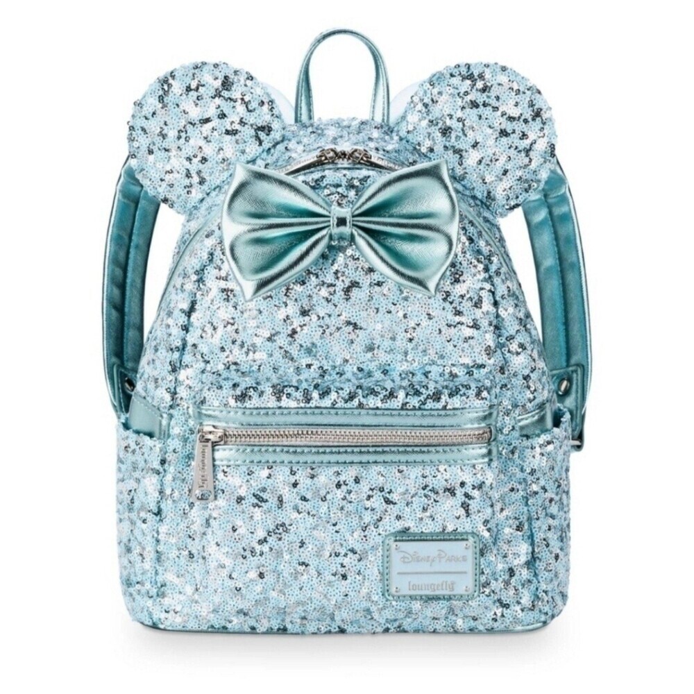 Loungefly Disney Parks Arendelle Aqua Frozen Mini Backpack